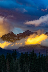 Sunrise Over Mount Timpanogos (360x640) Resolution Wallpaper
