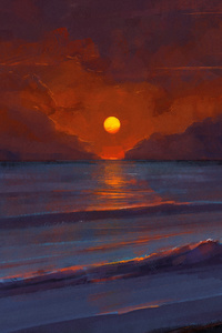 Sunset Digital Art