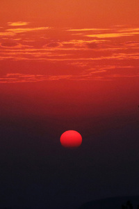 Sunset During Golden Hour (1242x2668) Resolution Wallpaper