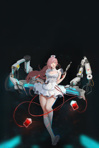 Super Nurse (320x568) Resolution Wallpaper