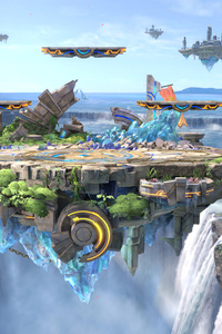 Super Smash Bros Ultimate Artwork 5k (1080x2160) Resolution Wallpaper
