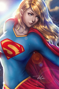 Supergirl 4k Ultra (360x640) Resolution Wallpaper