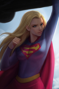 Supergirl Bettle 4k (540x960) Resolution Wallpaper