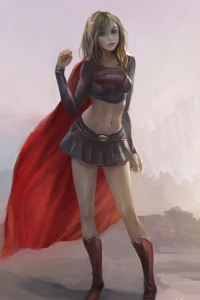 Supergirl Cute 4k