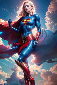 1440x2960 Supergirl Goddess Of Sky