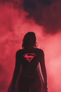 Supergirl Grace Meets Power (1125x2436) Resolution Wallpaper