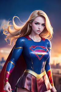 240x320 Supergirl Heroic Quest