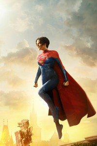 Supergirl In The Flash Movie Poster 5k (480x800) Resolution Wallpaper