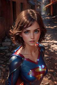 Supergirl Infinite Grace (1080x2280) Resolution Wallpaper