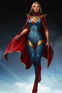 Supergirl Injustice 2 4k
