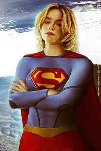 Supergirl Jester (480x854) Resolution Wallpaper