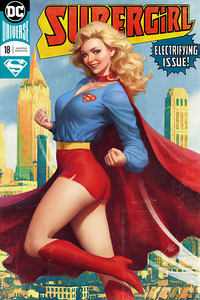 Supergirl Magazine Cover