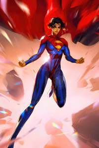 240x320 Supergirl Radiance