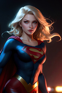 Supergirl Resolve (1440x2960) Resolution Wallpaper