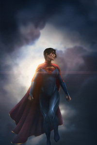 Supergirl Shadow Of Justice (480x854) Resolution Wallpaper