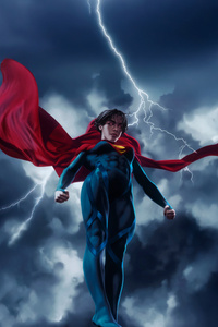 Supergirl The Night Belongs To Her (1080x2280) Resolution Wallpaper