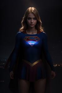 240x320 Supergirl The Queen Of Night