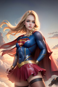 240x320 Supergirl Unstoppable Force