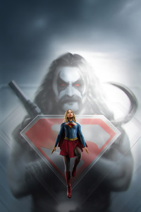 Supergirl Woman Of Tomorrow (1125x2436) Resolution Wallpaper