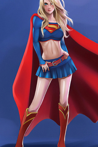 Supergirl4k 2020 (800x1280) Resolution Wallpaper