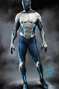 Superhero Character Concept Design (540x960) Resolution Wallpaper