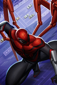 Superior Spiderman Beyond (1280x2120) Resolution Wallpaper