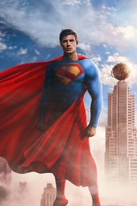 Superman 2025 5k (640x1136) Resolution Wallpaper