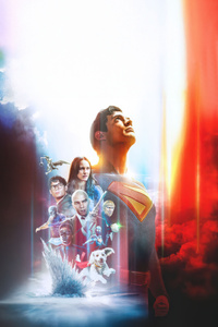 Superman 2025 Poster (640x960) Resolution Wallpaper