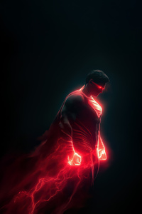Superman A Soul Quiet Journey (480x854) Resolution Wallpaper