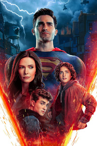 Superman And Lois 4k Poster (320x480) Resolution Wallpaper