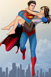 Superman And Lois Artwork 5k