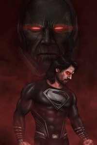 Superman Black Suit (1080x2160) Resolution Wallpaper