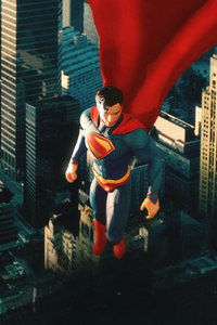 Superman Cape Of Courage (1080x1920) Resolution Wallpaper