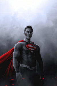 Superman Crusader (1280x2120) Resolution Wallpaper