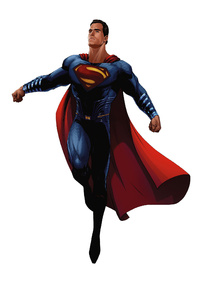 Superman Dc Comic Artwork (750x1334) Resolution Wallpaper