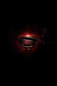 Superman Emblem Of Justice (1280x2120) Resolution Wallpaper