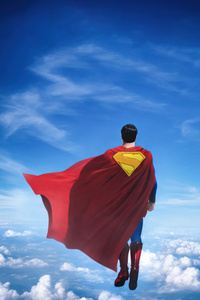 Superman Flight Of The Savior (750x1334) Resolution Wallpaper