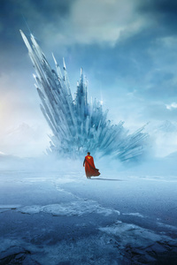 Superman Fortress Of Solitude 8k (1125x2436) Resolution Wallpaper