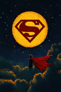 Superman Guardian Of Tomorrow (800x1280) Resolution Wallpaper