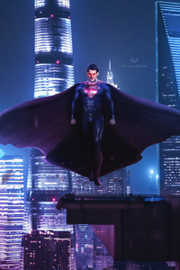 Superman Henry Cavill (320x480) Resolution Wallpaper