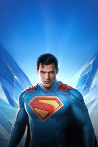 Superman In Injustice 2 Mobile (320x568) Resolution Wallpaper