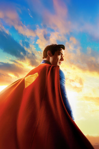 Superman International Poster (320x568) Resolution Wallpaper