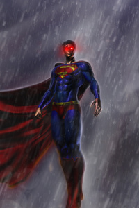 Superman Justice League Artwork 8k