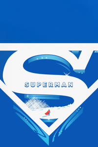 Superman Logo 2025 (720x1280) Resolution Wallpaper