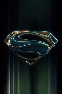 Superman Logo 5k (240x400) Resolution Wallpaper