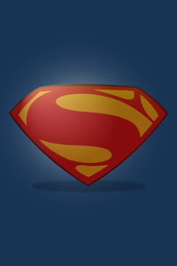 Superman Logo 8k 2023 (750x1334) Resolution Wallpaper