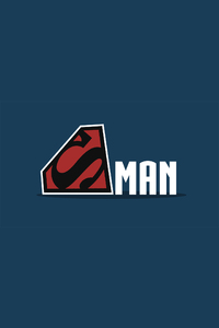 1080x2160 Superman Logo Minimalism