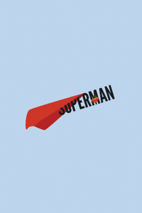 Superman Minimal Plane 4k (480x800) Resolution Wallpaper
