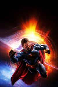 Superman Reborn David Corenswet (1080x2160) Resolution Wallpaper