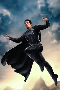 Superman Regeneration Suit In Action 4k (1280x2120) Resolution Wallpaper